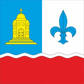 Флаг села Плесецкое Фастовского района Киевской области Украины Флаг села Плесецкое Фастовского района Киевской области Украины