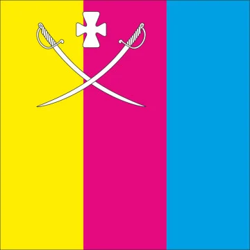 Флаг села Малая Снетинка Фастовского района Киевской области Украины Флаг села Малая Снетинка Фастовского района Киевской области Украины