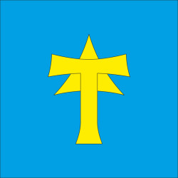 Прапор села Антонівка Кропивницького району Кіровоградської області України Прапор села Антонівка Кропивницького району Кіровоградської області України