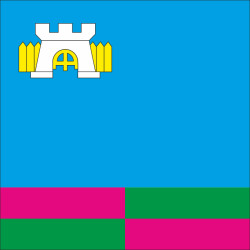 Флаг села Пришивальня Фастовского района Киевской области Украины
