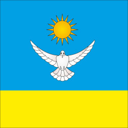 Прапор села Терехове Бердичівського району Житомирської області України Прапор села Терехове Бердичівського району Житомирської області України