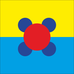 Флаг села Великая Цвиля Новоград-Волынского района Житомирской области Украины Флаг села Великая Цвиля Новоград-Волынского района Житомирской области Украины