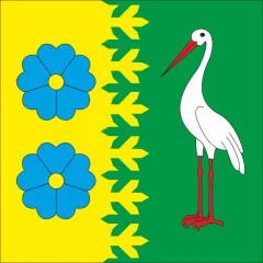 Флаг села Малая Глумча Новоград-Волынского района Житомирской области Украины