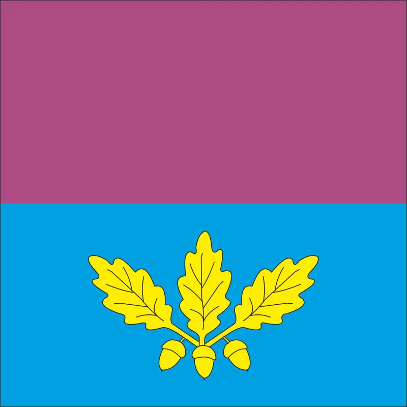 Флаг села Осовка Новоград-Волынского района Житомирской области Украины Флаг села Осовка Новоград-Волынского района Житомирской области Украины