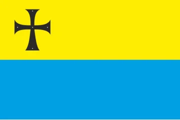 Прапор села Березина Житомирського району Житомирської області України