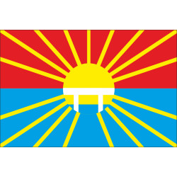 Флаг села Суслы Новоград-Волынского района Житомирской области Украины Флаг села Суслы Новоград-Волынского района Житомирской области Украины