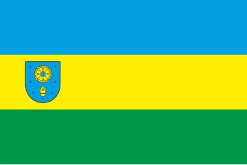 Флаг села Поташня Гайсинского района Винницкой области Украины Флаг села Поташня Гайсинского района Винницкой области Украины