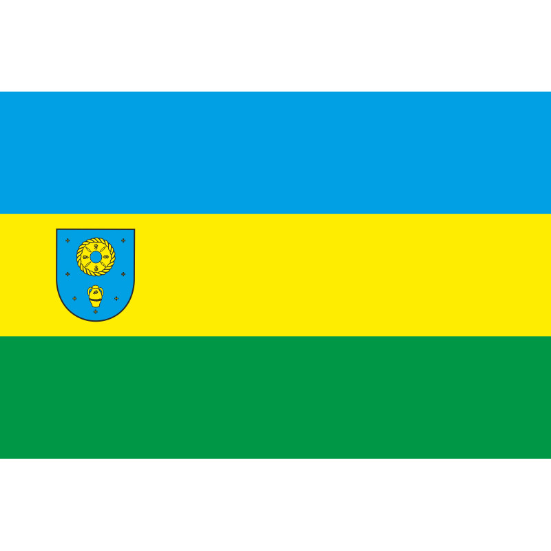 Флаг села Поташня Гайсинского района Винницкой области Украины Флаг села Поташня Гайсинского района Винницкой области Украины