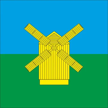 Флаг села Гурбинцы Прилуцкого района Черниговской области Украины