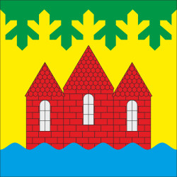 Флаг села Варваровка Шепетовского района Хмельницкой области Украины
