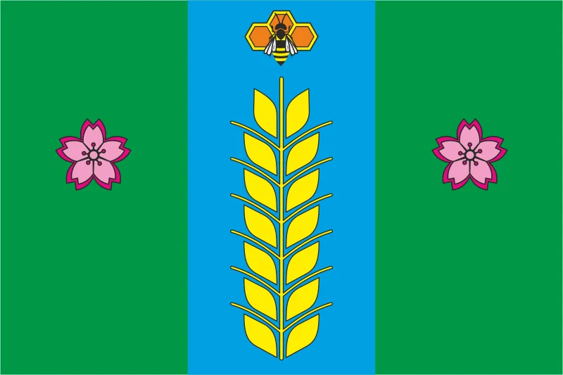 Флаг села Зоряное Хмельницкого района Хмельницкой области Украины Флаг села Зоряное Хмельницкого района Хмельницкой области Украины