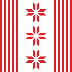 Флаг села Плоская Шепетовского района Хмельницкой области Украины