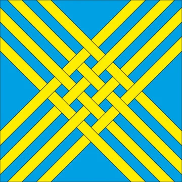 Флаг села Хвощовка Шепетовского района Хмельницкой области Украины Флаг села Хвощовка Шепетовского района Хмельницкой области Украины