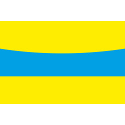 Флаг села Выползки Бориспольского района Киевской области Украины
