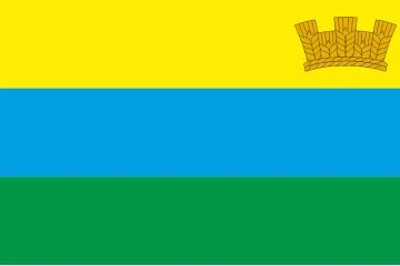 Флаг села Демьянцы Бориспольского района Киевской области Украины