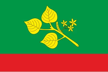 Флаг села Лубянка Бучанского района Киевской области Украины Флаг села Лубянка Бучанского района Киевской области Украины