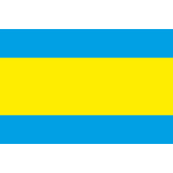 Флаг села Пологи-Яненки Бориспольского района Киевской области Украины Флаг села Пологи-Яненки Бориспольского района Киевской области Украины