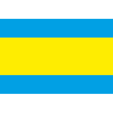 Флаг села Пологи-Яненки Бориспольского района Киевской области Украины