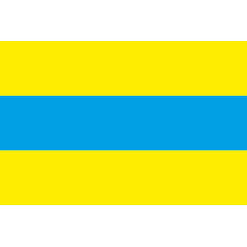 Флаг села Пристромы Бориспольского района Киевской области Украины Флаг села Пристромы Бориспольского района Киевской области Украины
