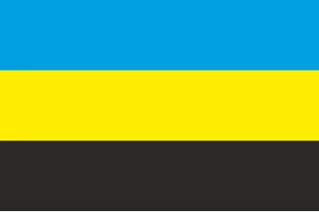 Флаг села Соснова Бориспольского района Киевской области Украины