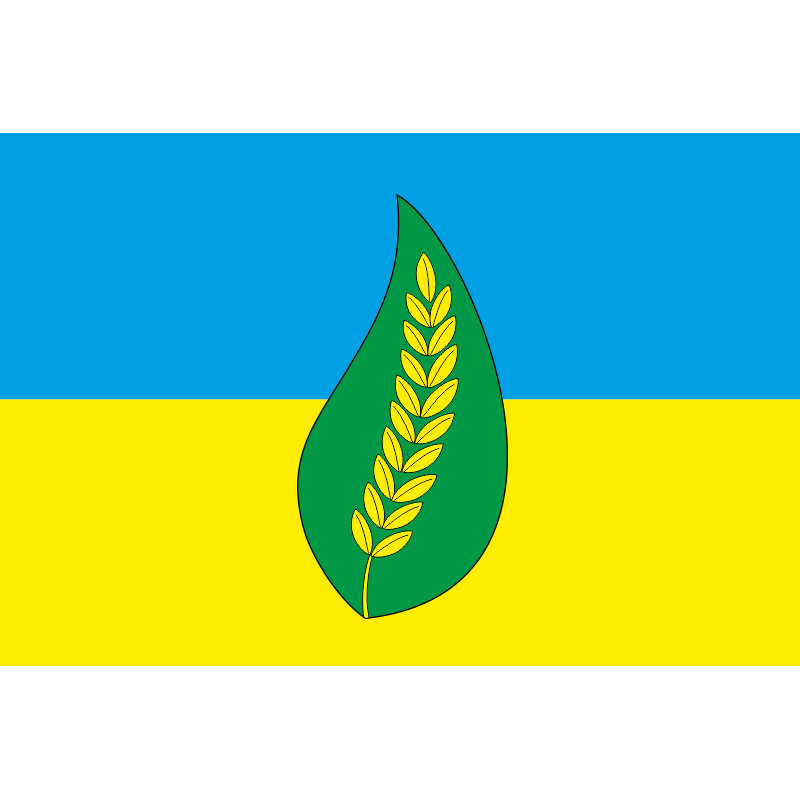 Флаг села Ульяновка Бориспольского района Киевской области Украины Флаг села Ульяновка Бориспольского района Киевской области Украины
