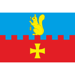 Флаг села Белка Ахтырского района Сумской области Украины
