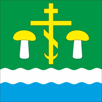 Флаг села Сереховичи Ковельского района Волынской области Украины