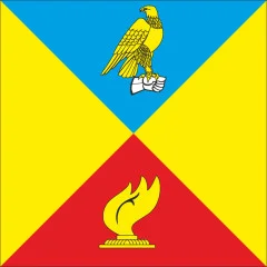 Флаг села Кортелесы Ковельского района Волынской области Украины