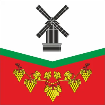 Флаг села Задунаевка Болградского района Одесской области Украины Флаг села Задунаевка Болградского района Одесской области Украины