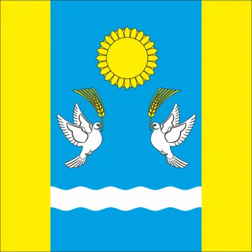 Флаг села Мирнополье Болградского района Одесской области Украины Флаг села Мирнополье Болградского района Одесской области Украины