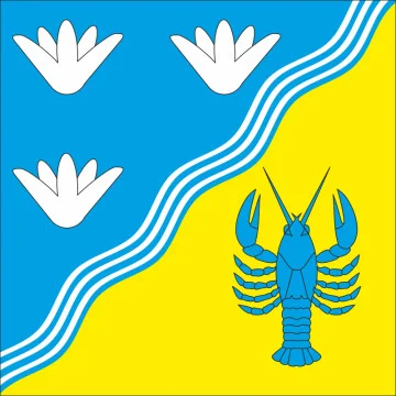 Флаг села Надлиманское Одесского района Одесской области Украины Флаг села Надлиманское Одесского района Одесской области Украины