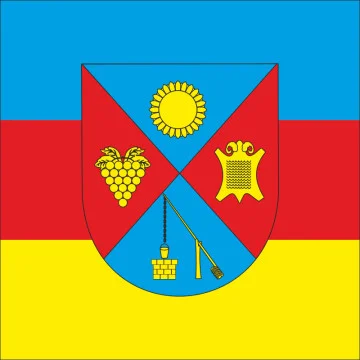Флаг села Новые Капланы Болградского района Одесской области Украины Флаг села Новые Капланы Болградского района Одесской области Украины
