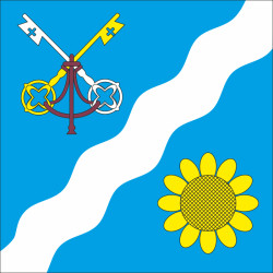 Флаг села Петродолинское Одесского района Одесской области Украины Флаг села Петродолинское Одесского района Одесской области Украины