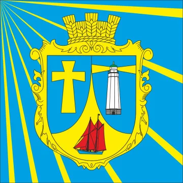 Флаг села Дальник Одесского района Одесской области Украины