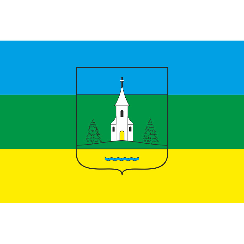 Прапор села Зарічово Ужгородського району Закарпатської області України Прапор села Зарічово Ужгородського району Закарпатської області України