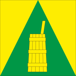 Прапор села Павлово Мукачівського району Закарпатської області України Прапор села Павлово Мукачівського району Закарпатської області України