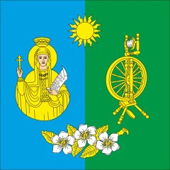 Флаг села Коричинцы Хмельницкого района Хмельницкой области Украины