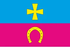 Флаг села Поповка Миргородского района Полтавской области Украины