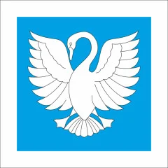 Флаг села Райозеро Лубенского района Полтавской области Украины