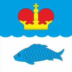 Флаг села Княгиничи Ивано-Франковского района Ивано-Франковской области Украины