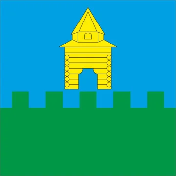 Флаг села Коршев Коломыйского района Ивано-Франковской области Украины