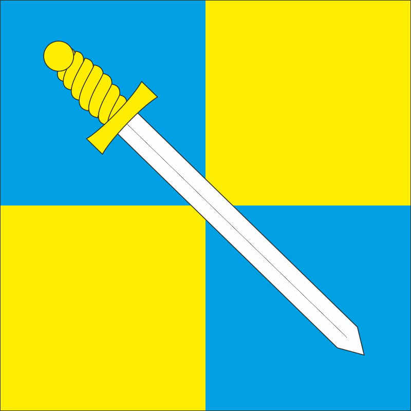 Флаг села Передельница Самборского района Львовской области Украины Флаг села Передельница Самборского района Львовской области Украины