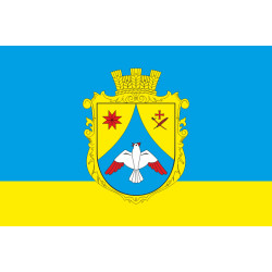 Флаг села Тарасовка Пологовского района Запорожской области Украины
