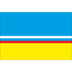 Флаг села Тимошовка Васильевского района Запорожской области Украины
