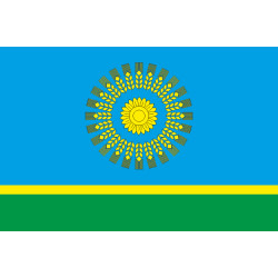 Флаг села Константиновка Пологовского района Запорожской области Украины Флаг села Константиновка Пологовского района Запорожской области Украины
