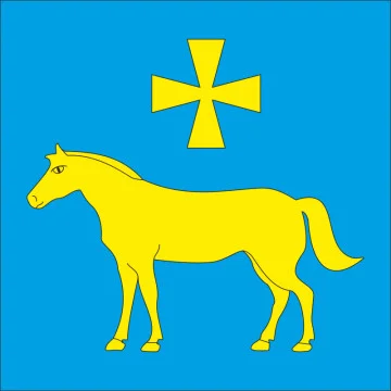 Прапор села Велика Лінина Самбірського району Львівської області України