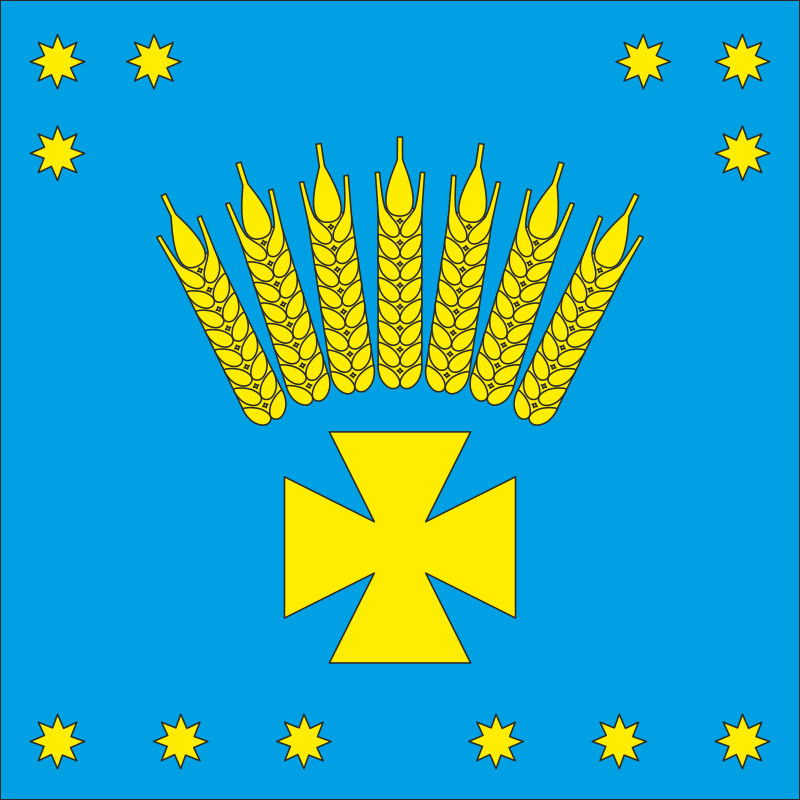 Флаг села Зоряное Красноградского района Харьковской области Украины Флаг села Зоряное Красноградского района Харьковской области Украины