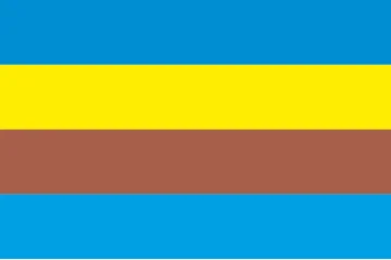 Флаг села Яковлевка Бахмутского района Донецкой области Украины Флаг села Яковлевка Бахмутского района Донецкой области Украины
