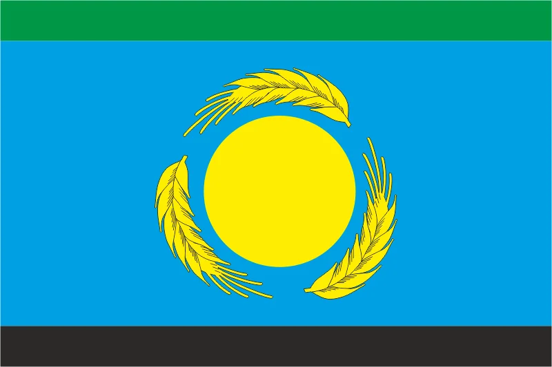 Флаг села Кодема Бахмутского района Донецкой области Украины Флаг села Кодема Бахмутского района Донецкой области Украины