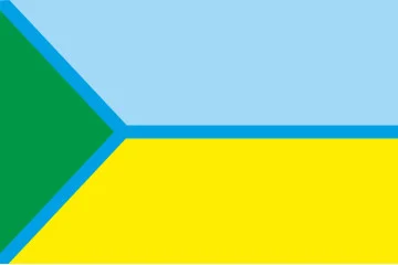 Флаг села Новокраснянка Северодонецкого района Луганской области Украины Флаг села Новокраснянка Северодонецкого района Луганской области Украины